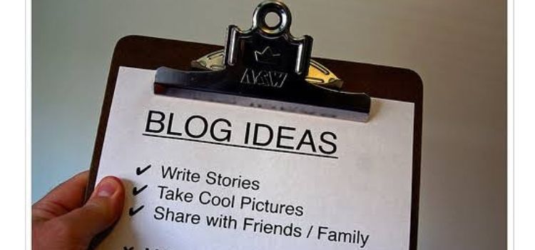 Blog Ideas