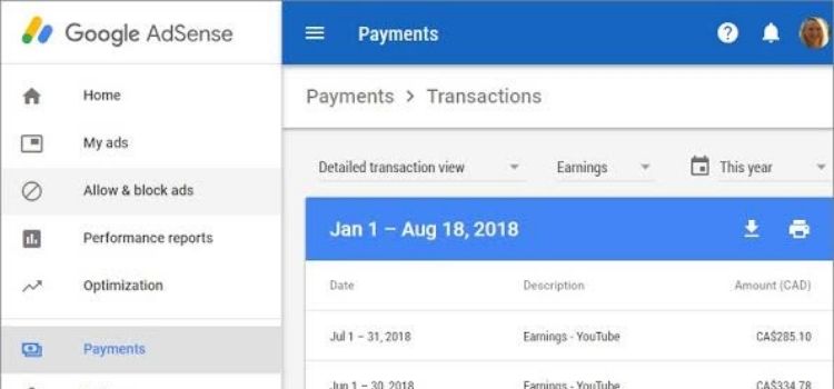make money with YouTube AdSense