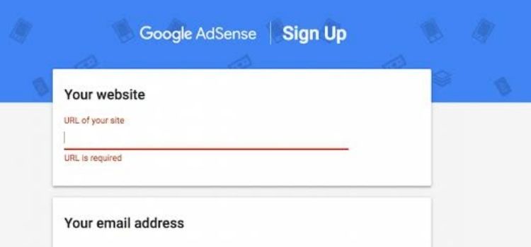 Adsense Sign Up