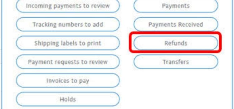 paypal refunds