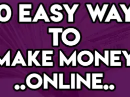 20 easy ways to make money online