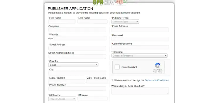 Publisher Application