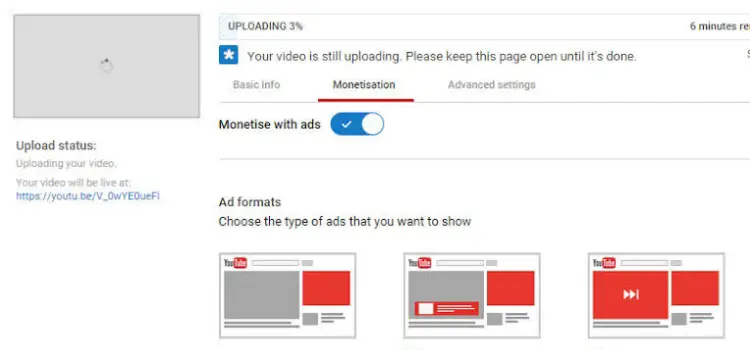 Monetize Videos with Ads