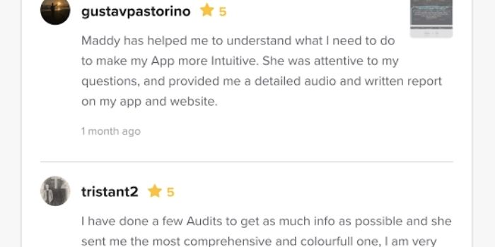 Fiverr reviews 