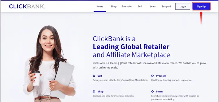 ClickBank Sign up 