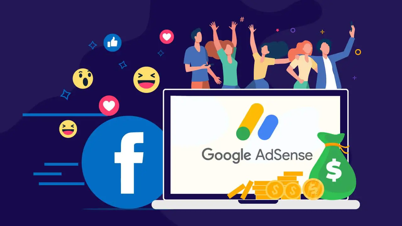 earning from AdSense without website: Facebook