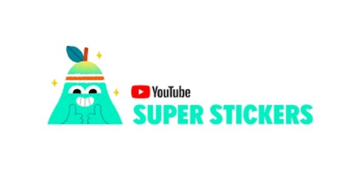 YouTube super stickers