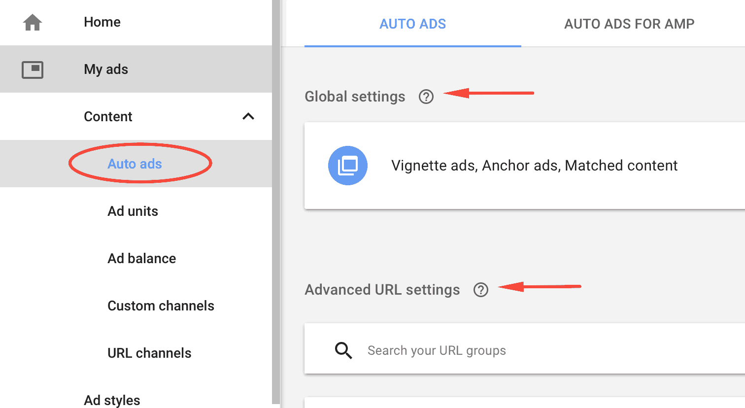 Auto Ads on Google AdSense