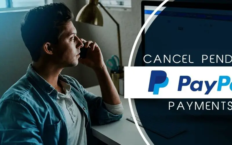 how to cancel pending PayPal payment