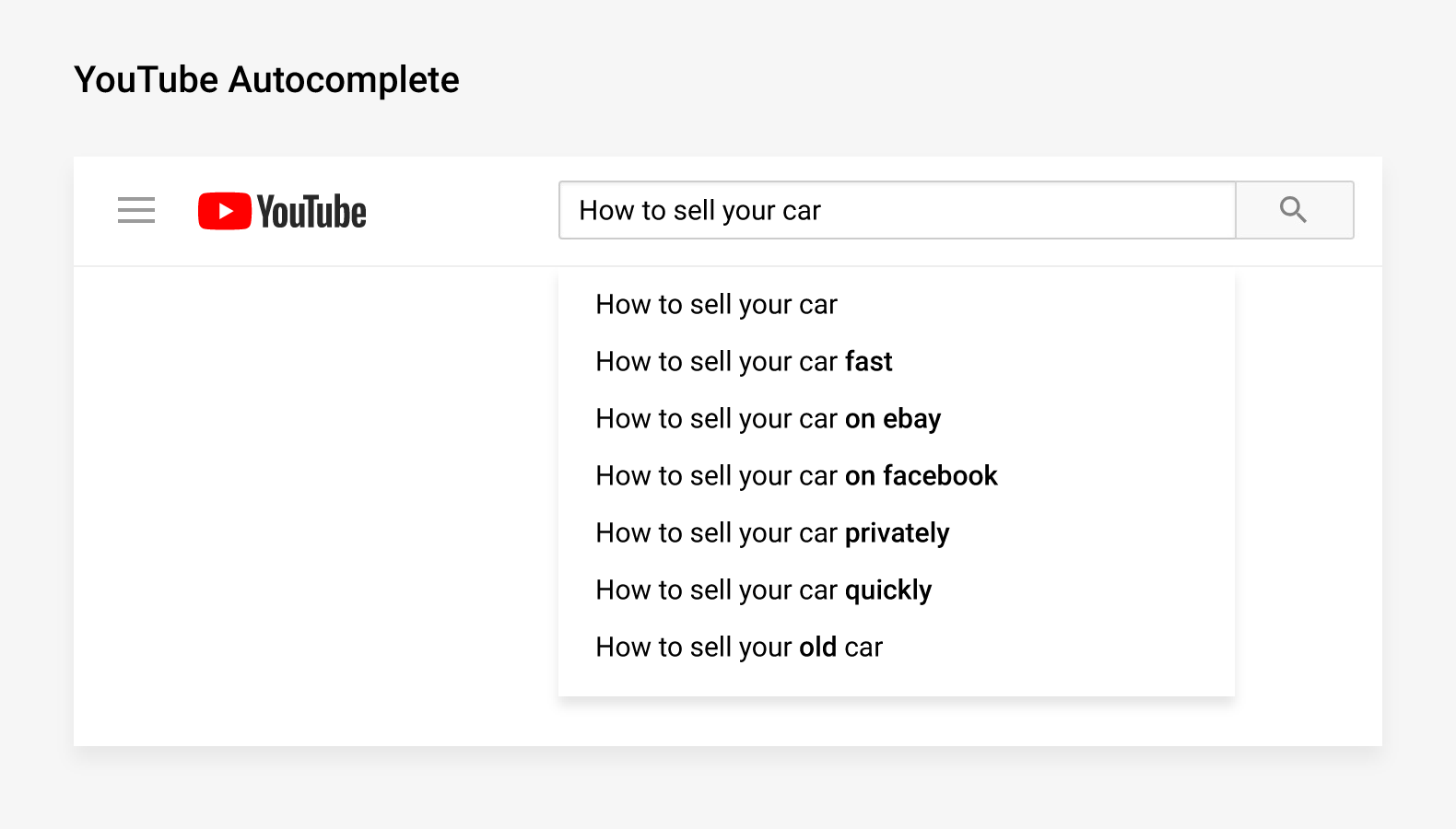 YouTube’s Auto-Suggest