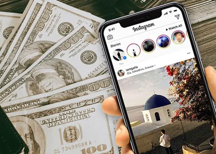 Instagram and dollars