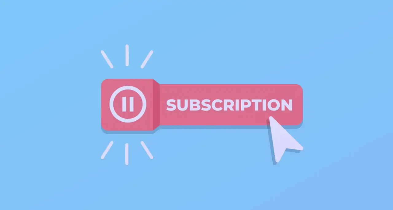 an order or subscription