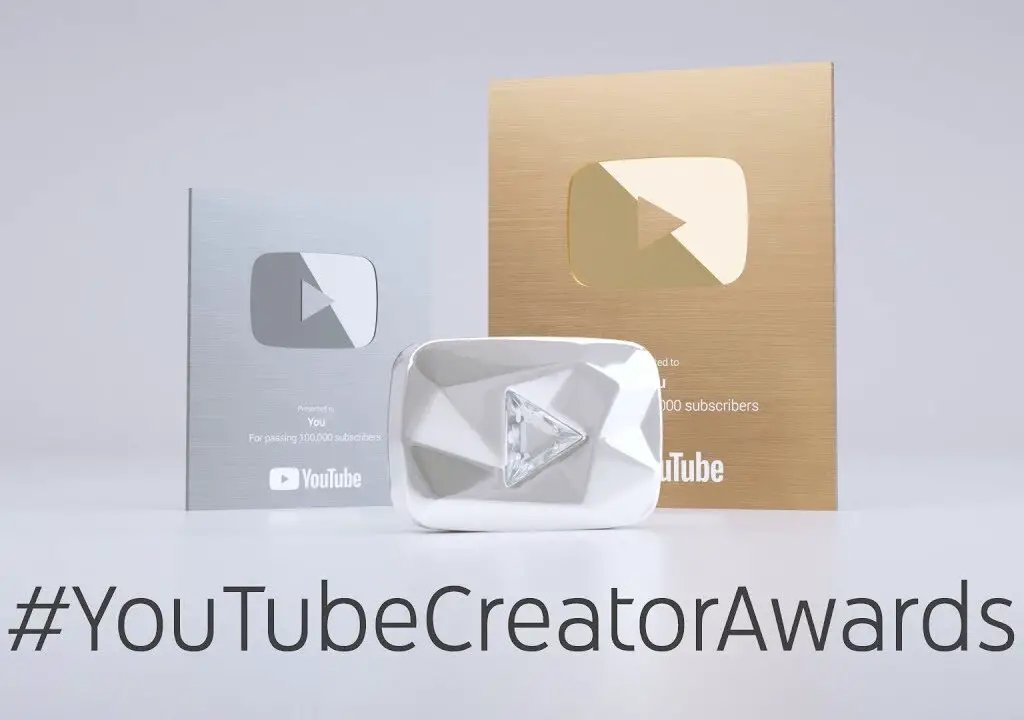 Youtube creator awards